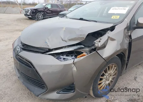 2017 Toyota Corolla Le из США, поврежденный, VIN 2T1BURHE5HC794285